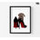 «Red Bottom Heels», reproduction de chiot teckel, reproduction de chiot, affiche de chiot brun, affiche de petit chiot