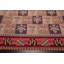 Tapis rose en laine tissé à plat à la main Asmara