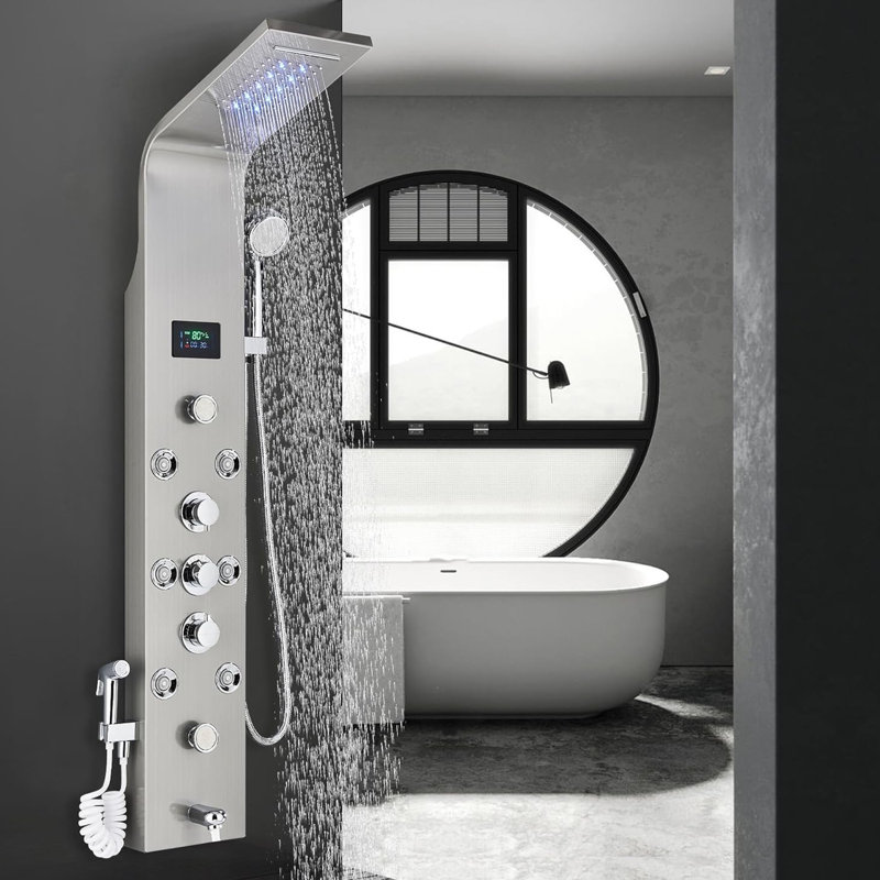 52 Panneau de douche avec
