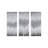 Heavily Embellished 3Piece Canvas Wall Art Set