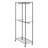 Mehmed 36'' Metal Rolling Clothing Rack