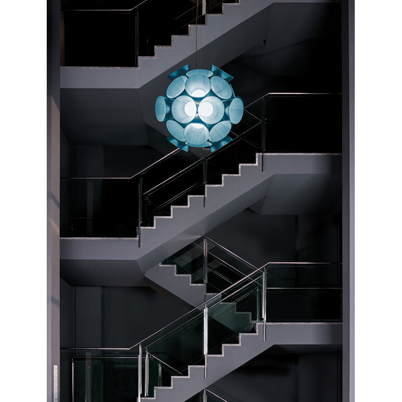 Dandelion LED Pendant, 2700K LED, Blue