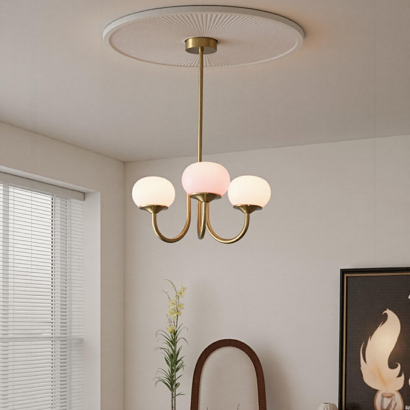 Lustre sphérique unique à 5 lumières Valetina, 3