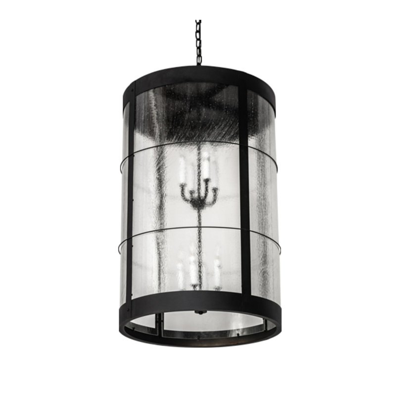 Chakita 8 - Light Dimmable Cylinder Chandelier
