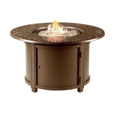 Heredia Round Propane Fire Pit Table