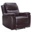Fauteuil inclinable en similicuir 37 po Emony-160951553