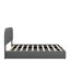 Upholstered Platform Bed With Hydraulic Storage System-1824489873-1824489875
