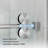 Opal Mirage MCOCOD 56"-60" W x 60" H Single Sliding Frameless Smooth Sliding Tub Door with 3/8" (10mm) Clear Glass-78632770