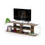 Mid Century Modern Tv Stand For 68 Inch, 4 Shelves Open Storage, , Solid Wood Constructed Article Inch Style, Attraction, Created Piece-916273890