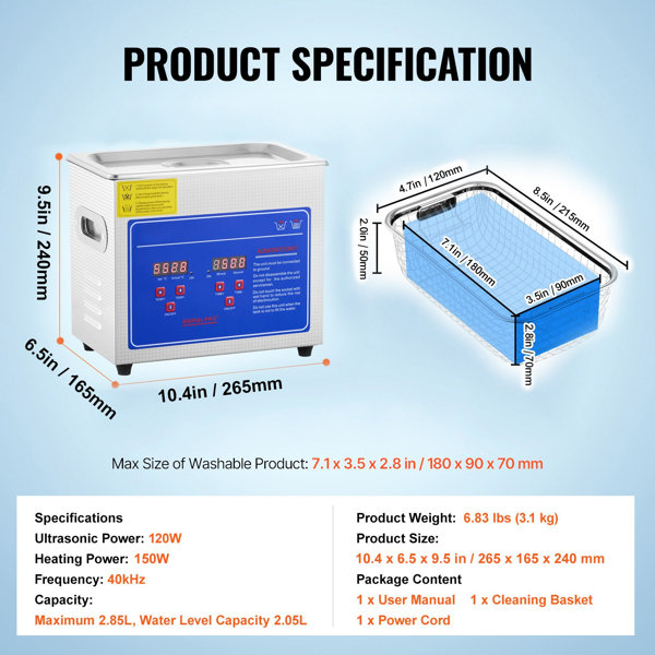 Product Dimensions