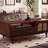 Retro design solid wood coffee table
