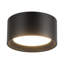 Uma 7-in Black dimmable LED Semi-Flush Mount-476479918-476479916