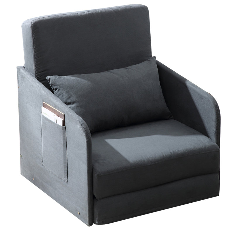 Chaise futone à dossier double 27,5 po Swift