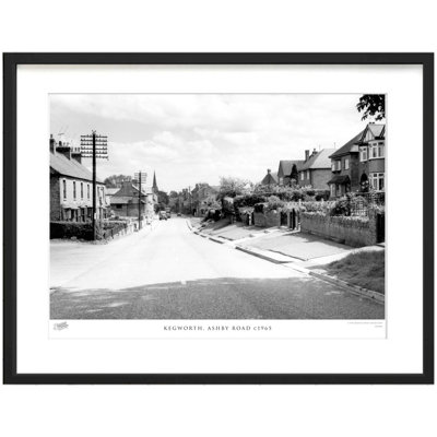 Kegworth, Ashby Road C1965 - Single Picture Frame Print