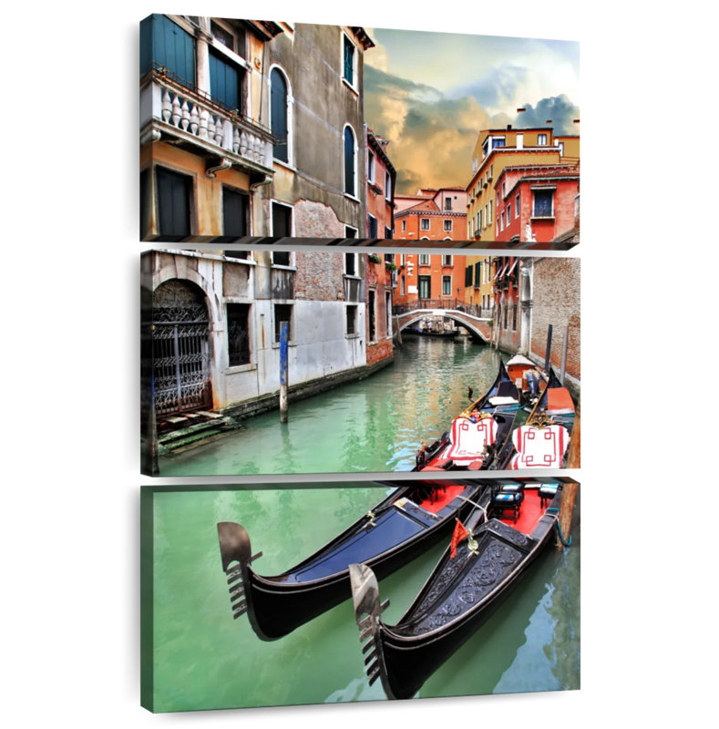 Nicci Romantic Venice Canal, 32" H x 20" W