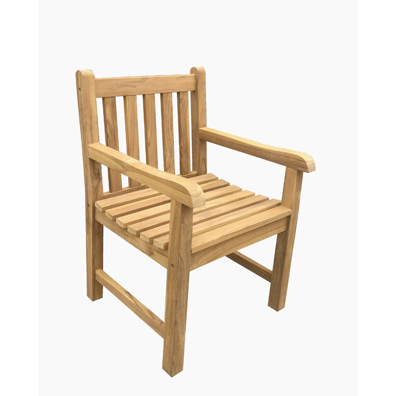 Chaise avec accoudoirs Teak River