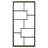 Winou 71''H 8-shelf Geometric Display Bookcase-401831487