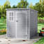 Cath 6ft. W x 6ft. D Plastic Pent Tool Shed
