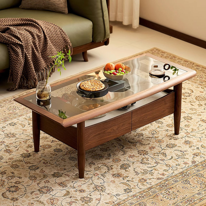 A practical Nordic-style coffee table