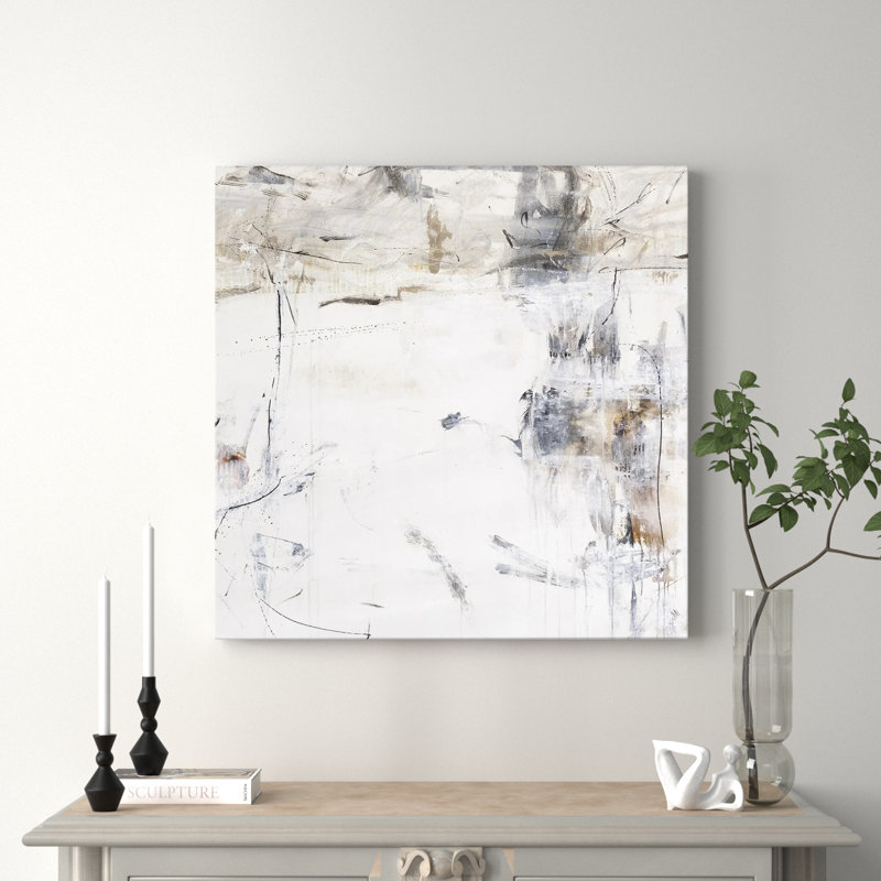 " Way Life Is I ", Wrapped Canvas, 32" H x 32" W x 1.75" D