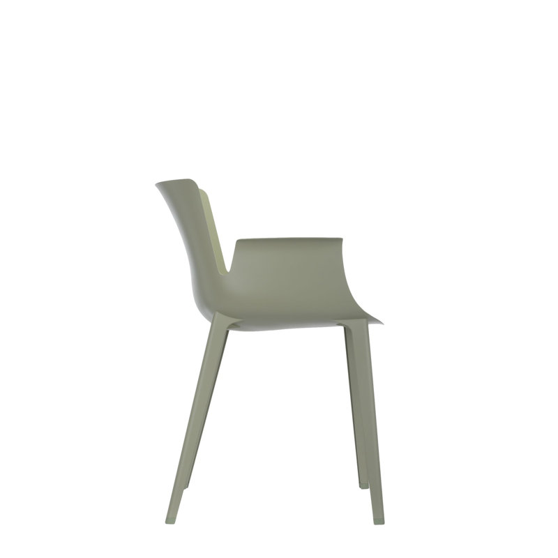 Piuma Outdoor Dining Armchair, Sage Green