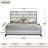 Burrigan Stout Contemporary Wood Panel Bed-1786376704