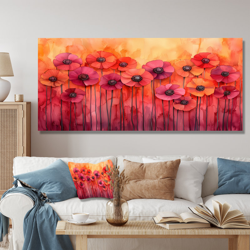 Art mural Keziah, H 28 po x l 60 po, Toile tendue, Ne s’applique pas