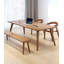 Bureau rectangulaire en bois massif Nordic-684311608