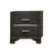 Milvin Wood 2 Drawer Nightstand