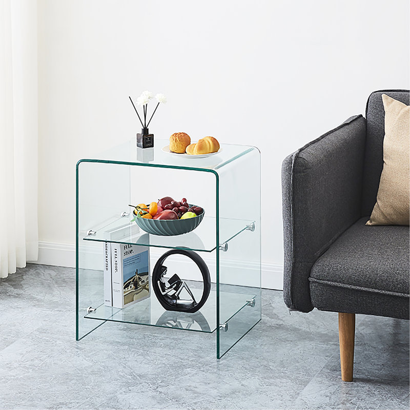 Table de formation en résistance en verre transparent - Défi vous-même