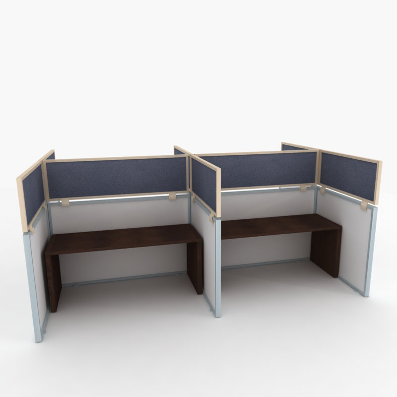 Panneau d'intimité acoustique avec petit support, Sac, Twilight, H 18 po x l 42 po x p 0,63 po