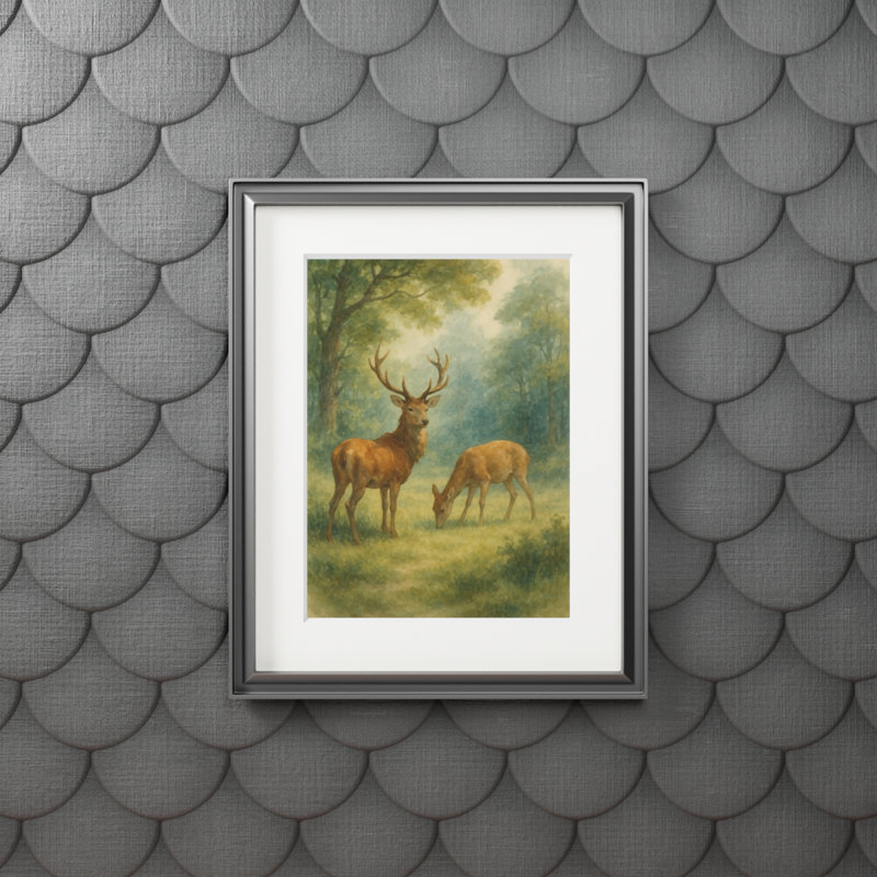 Posters Single Picture Frame Print, 35.56 cm H x 27.94 cm W