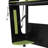 Adella Wooden Gaming Bunk Bed with Desk, RGB Lighting & USB Charging-776309291