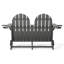 Banc pliant en poly 49 po Adirondack-566337885