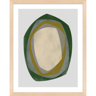 «Geode 1» par Jacques Pilon - peinture encadrée