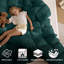 Édredon toutes saisons réversible en duvet 100% microfibre-813625096-912073344