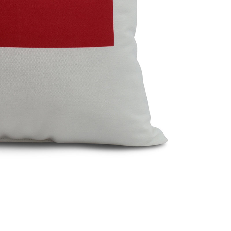 Housse et insert de coussin carré Nantucket, 20 po x 20 po