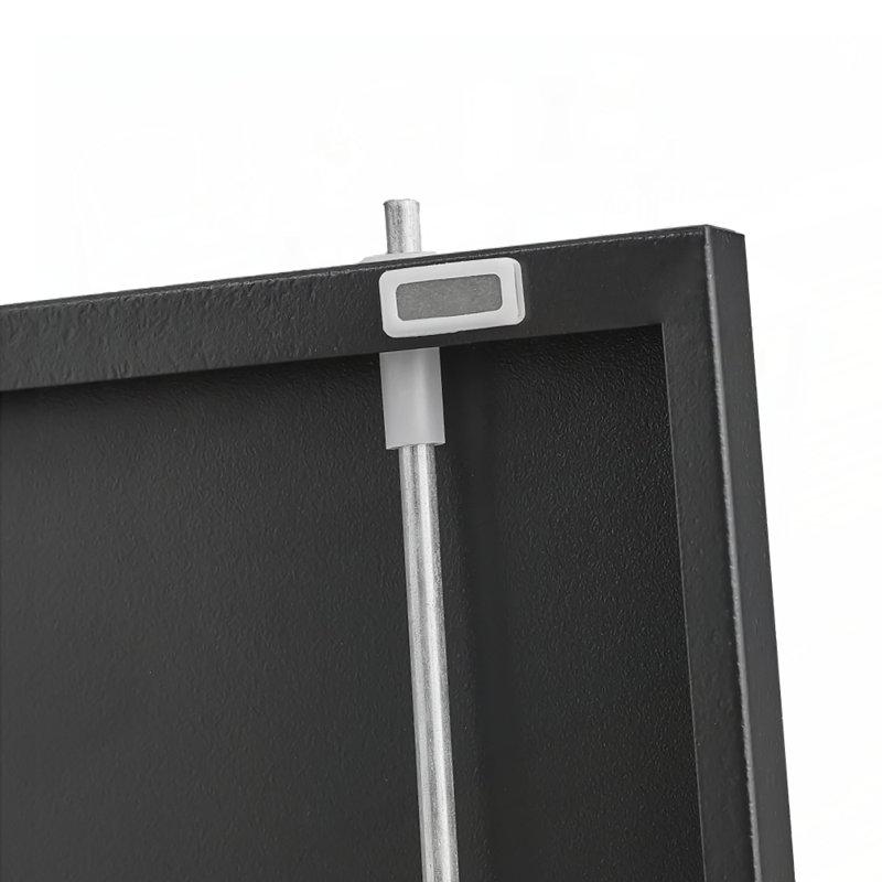Adjustable Storage Locker with Secure Door Locks and Two Shelves, Ideal for Home, Office, School, and Garage Organization