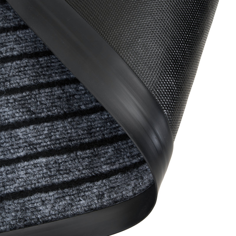 Polyester + PVC Non-Slip Contour Mat, Single- 47.24" L x 31.5" W