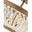 Dune 4 -Light 16" Semi Flush Mount