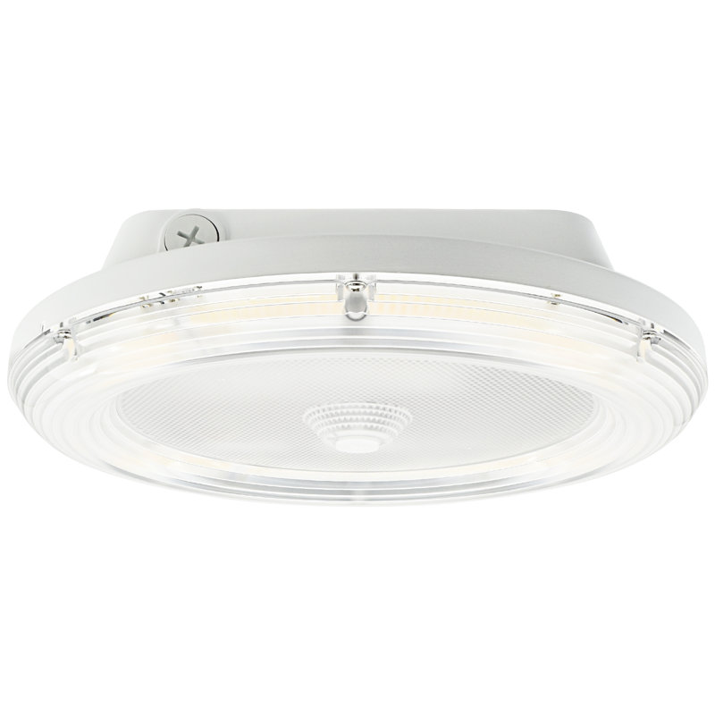 Luminaire pour auvent de garage Luxrite à DEL, 3000K / 4000K / 5000K, 30W-100W réglable, 3600/6000/9000 / 12000LM, lumière imperméable IP65 pour auvent, UL et DLC Premium