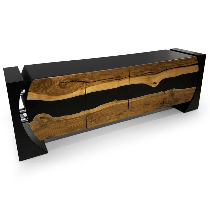 Loire 82.6'' W Credenza, Black