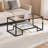 Ailer Glass Top Coffee Table-1535537372