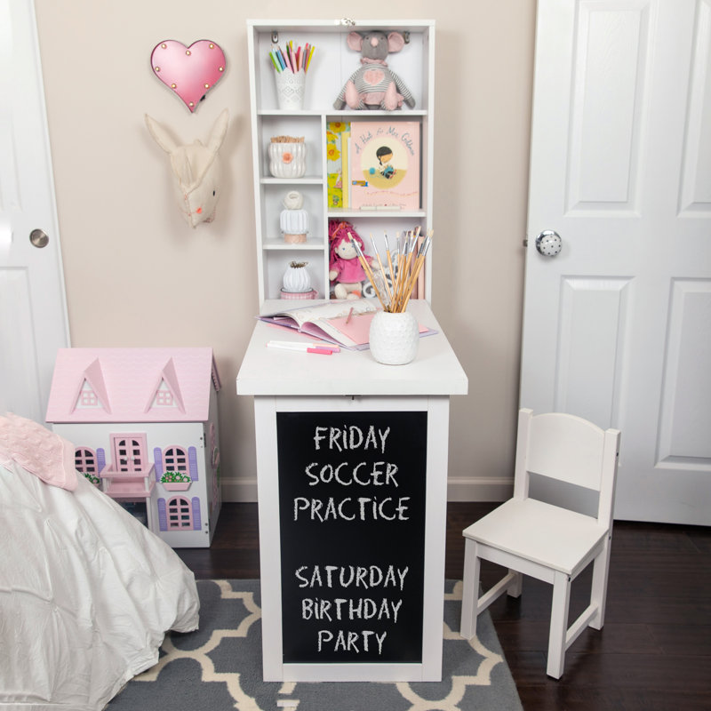 Mishawaka Floating Desk with Hutch