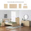 Lit plateforme à panneau simple Onita-52295741-52295742