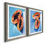 «Bold Papaya I», ensemble de 2 reproductions d'art sur papier encadrées-1679477864-1679477866