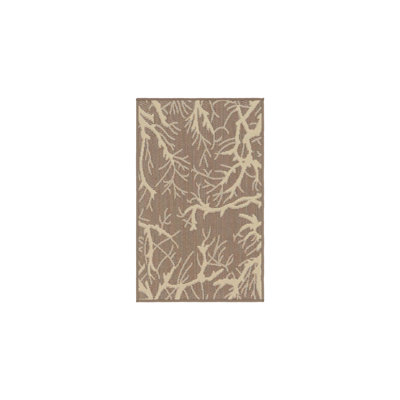 Tapis intérieur / extérieur brun Healdton
