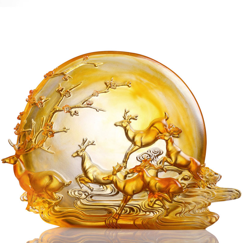 Song of Triumph Deer, Dark Amber/Light Amber