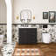 Ensemble de meuble-lavabo autoportant 36 po avec comptoir en céramique 36 po-925832250