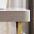 Gray+Gold Rectangular Sintered Stone+Manufactured Wood+Stainless Steel with 2 drawers desk-108471133